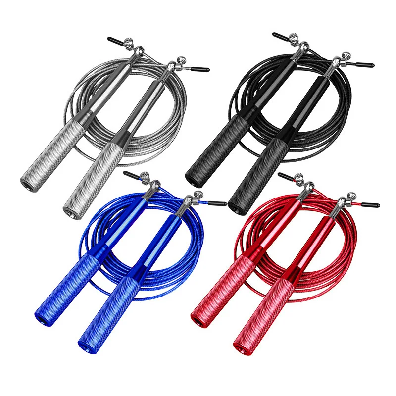 Jump Rope Speed Bearing - เชือกกระโดดความเร็วสูง อลูมิเนียมอัลลอยด์ โลโก้แบบกำหนดเอง ปี 2026 พร้อมลูกปืน
