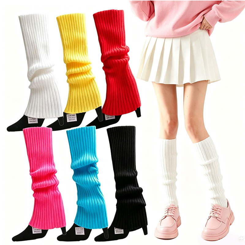ปลอกขาถักลายริ้วสำหรับผู้หญิง  - Knee Sleeve Pair บทวิจารณ์และราคา