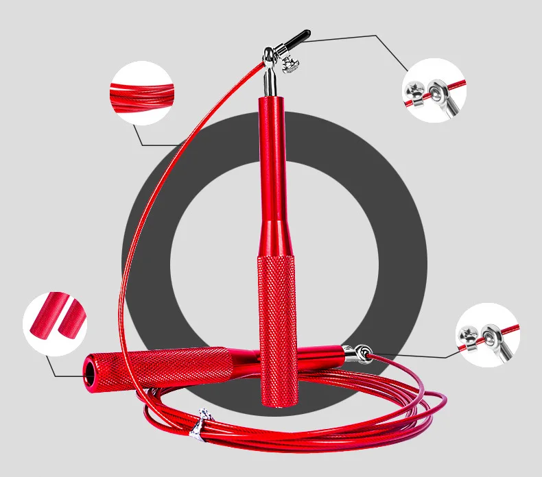 เชือกกระโดดความเร็วสูง อลูมิเน - Jump Rope Speed Bearing บทวิจารณ์และราคา