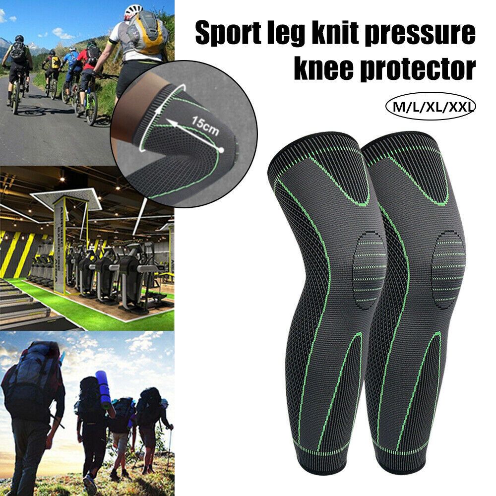 สนับเข่าสนับเข่าแผ่นรัดเข่าแบบ - Knee Sleeve Pair บทวิจารณ์และราคา